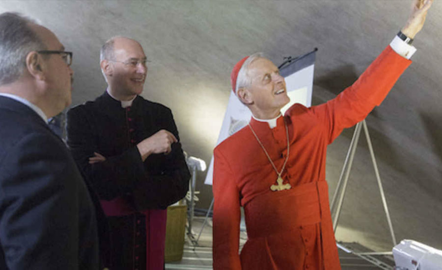 About 10 years ago, David Jonke was walking down the center aisle of the Basilica of the National Shrine of the Immaculate Conception, when his mentor at Rugo Stone looked up at the Great Dome and said to him, “Kid, how are we going to get up there and do that someday?”