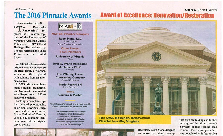 Award of Excellence: Renovation / Restoration