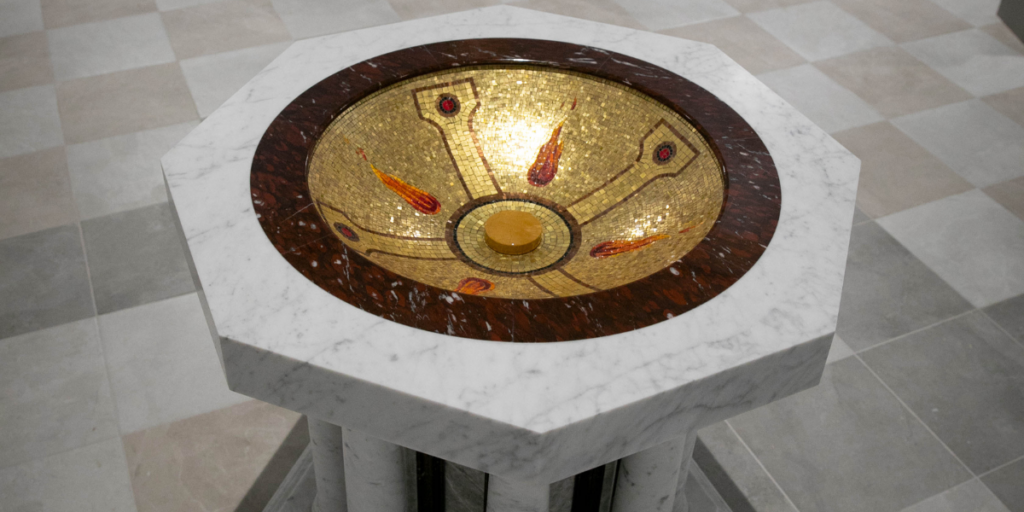 baptismal fonts