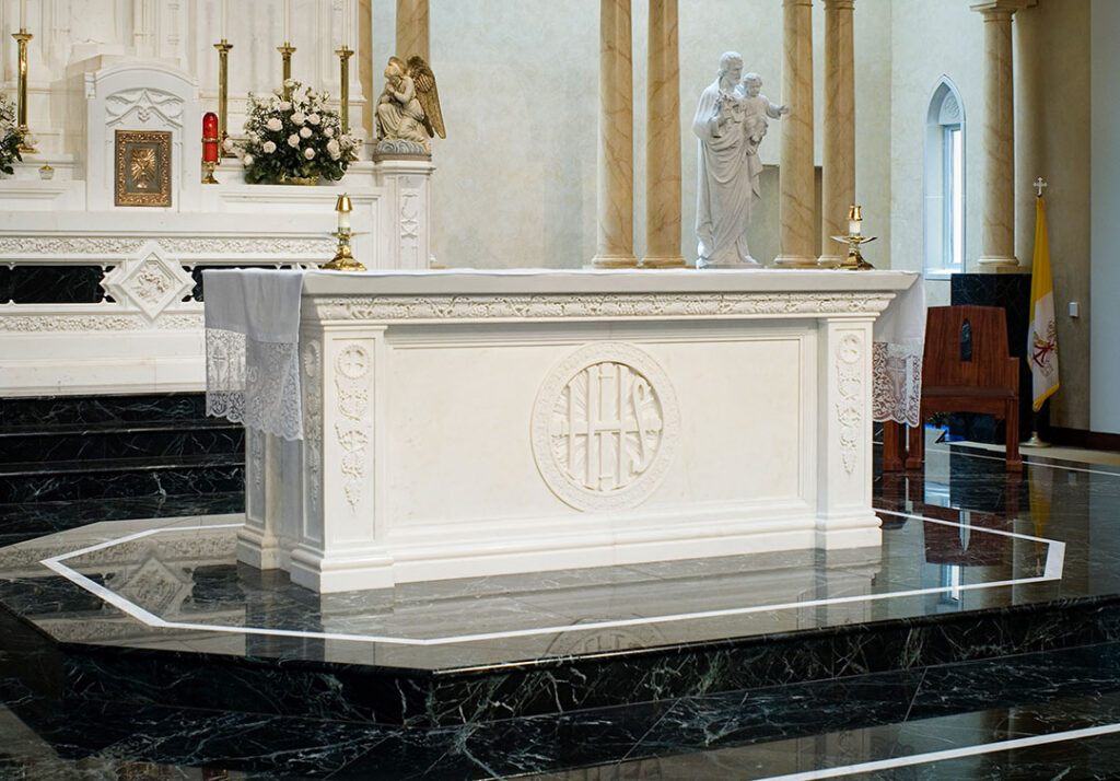 marble altar